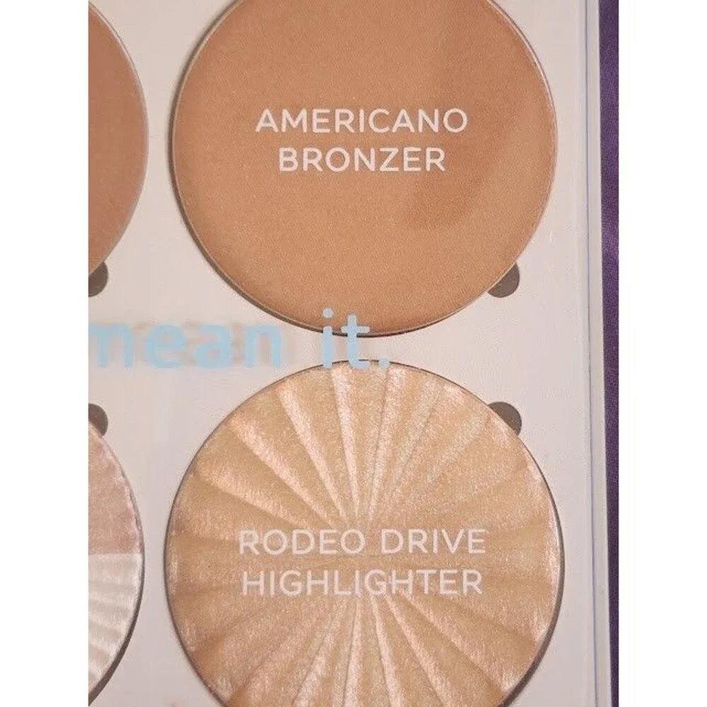 OFRA Cosmetics On the Glow Pro Palette Highlighter Bronzer 6 Pan Powder Shades